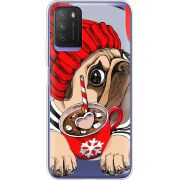 Прозрачный чехол BoxFace Xiaomi Poco M3 Winter Puggy