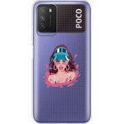 Прозрачный чехол BoxFace Xiaomi Poco M3 Selena Gomez