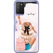 Прозрачный чехол BoxFace Xiaomi Poco M3 Travel Girl