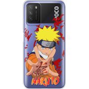 Прозрачный чехол BoxFace Xiaomi Poco M3 Naruto