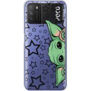 Прозрачный чехол BoxFace Xiaomi Poco M3 Baby Yoda