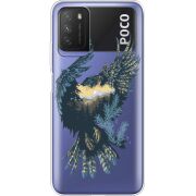 Прозрачный чехол BoxFace Xiaomi Poco M3 Eagle