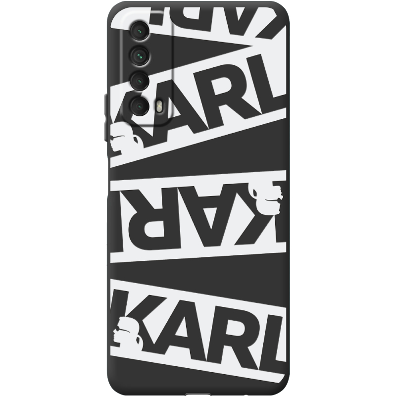 Черный чехол BoxFace Huawei P Smart 2021 White Karl