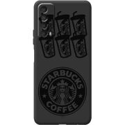 Черный чехол BoxFace Huawei P Smart 2021 Black Coffee