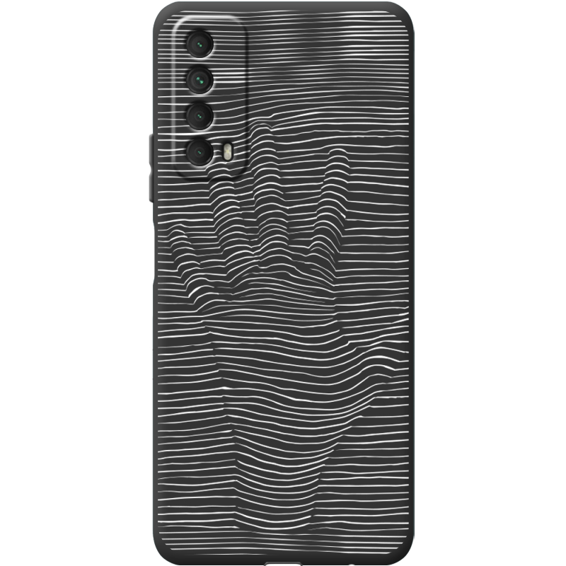 Черный чехол BoxFace Huawei P Smart 2021 Optical Hand