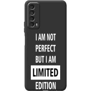 Черный чехол BoxFace Huawei P Smart 2021 Limited Edition