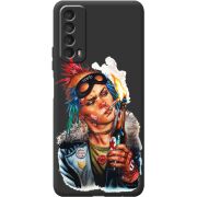 Черный чехол BoxFace Huawei P Smart 2021 Tanker Girl