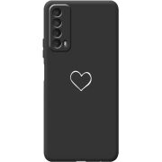 Черный чехол BoxFace Huawei P Smart 2021 My Heart