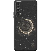 Черный чехол BoxFace Huawei P Smart 2021 Moon