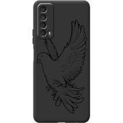 Черный чехол BoxFace Huawei P Smart 2021 Dove