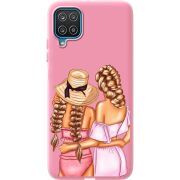 Розовый чехол BoxFace Samsung A125 Galaxy A12 Girlfriends