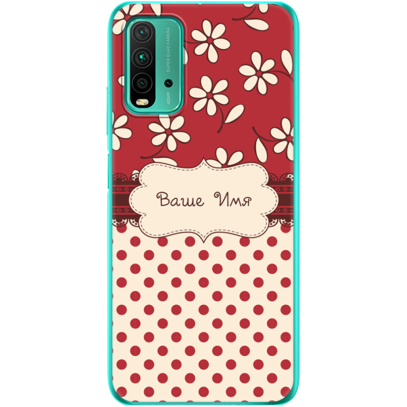 Чехол BoxFace Xiaomi Redmi 9T Именной Polka Dots