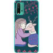 Чехол BoxFace Xiaomi Redmi 9T Girl and deer