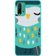 Чехол BoxFace Xiaomi Redmi 9T Green Owl