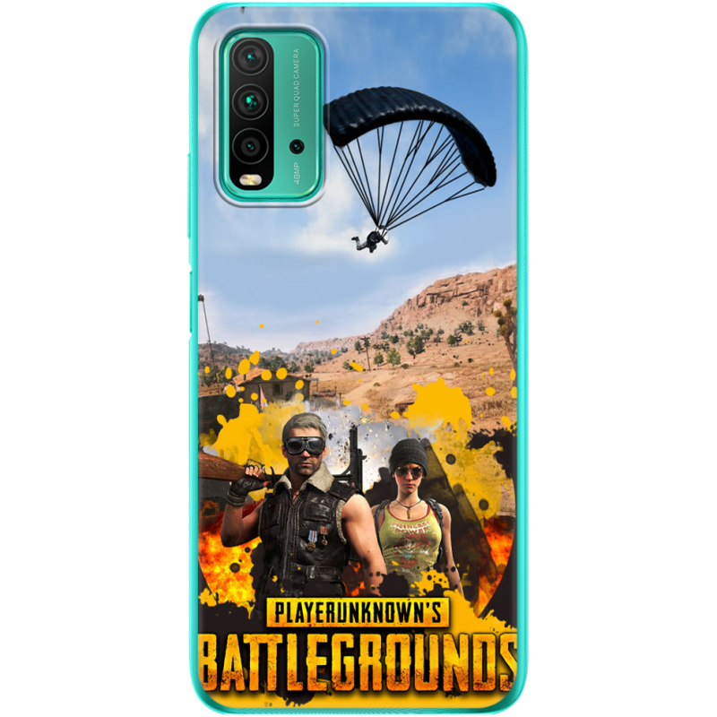 Чехол BoxFace Xiaomi Redmi 9T Pubg parachute