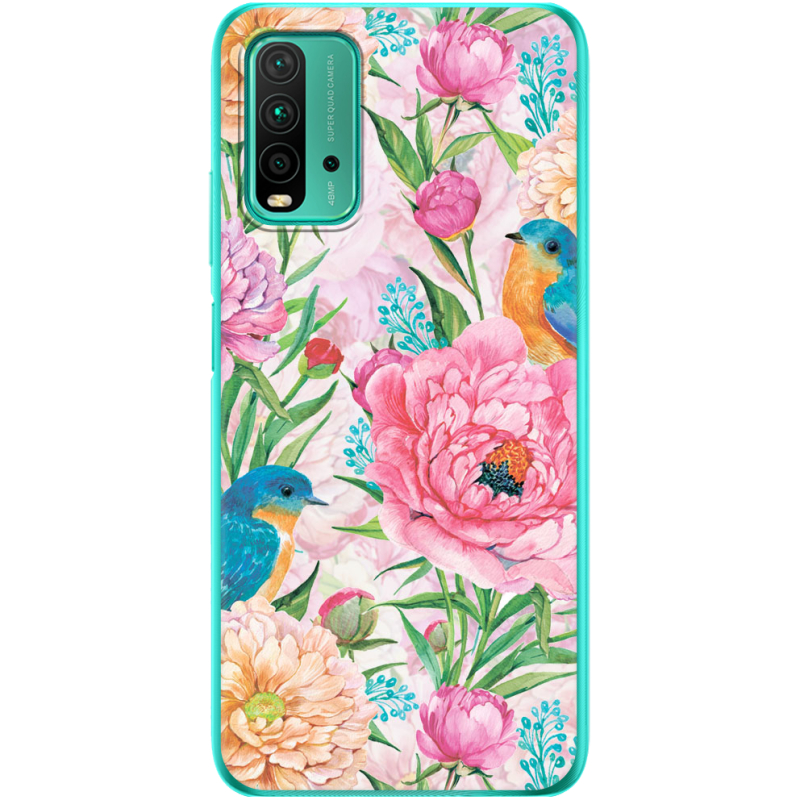 Чехол BoxFace Xiaomi Redmi 9T Birds in Flowers