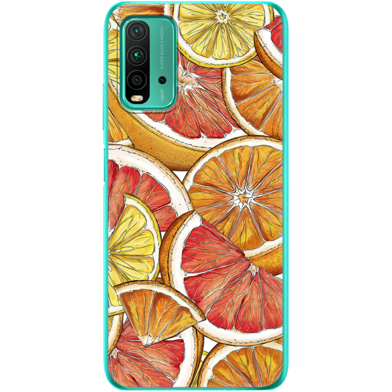 Чехол BoxFace Xiaomi Redmi 9T Citrus Pattern