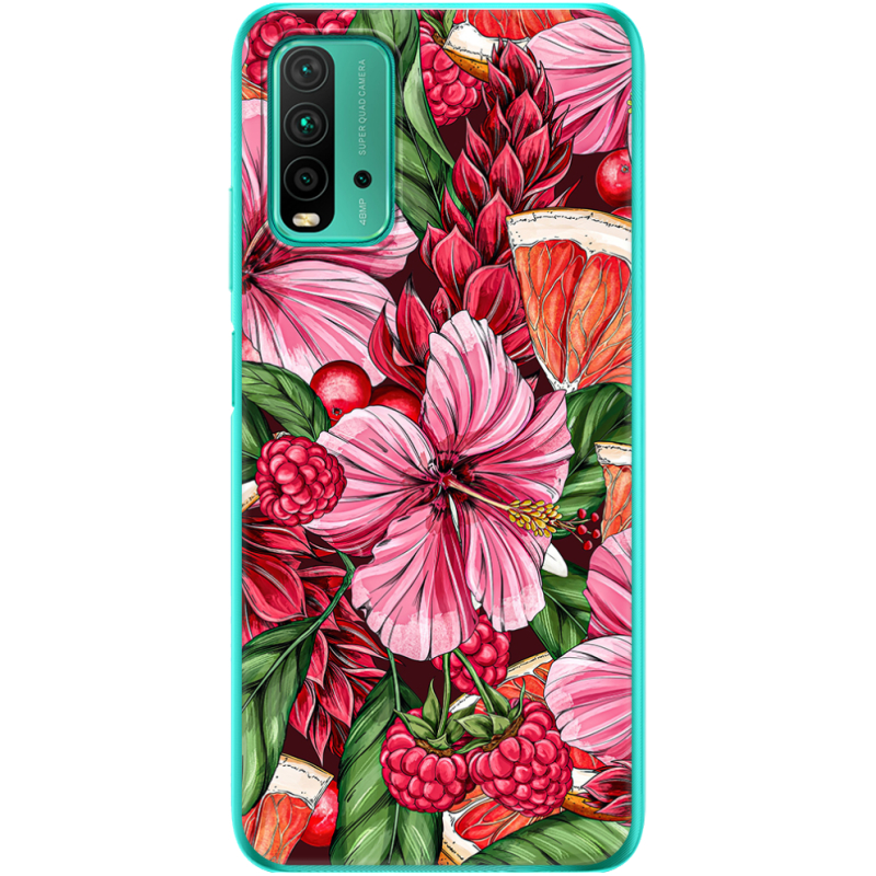 Чехол BoxFace Xiaomi Redmi 9T Tropical Flowers