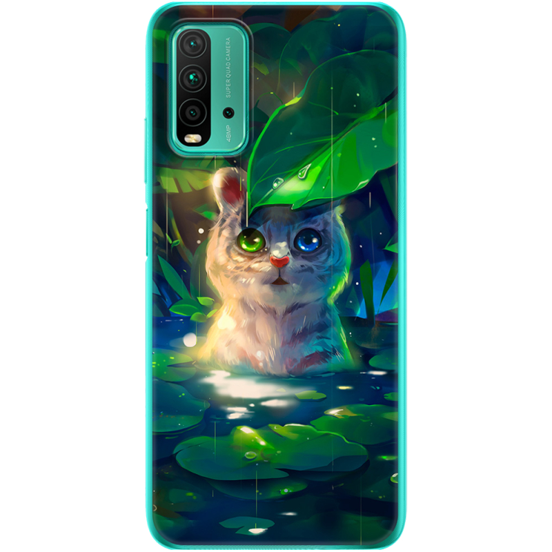 Чехол BoxFace Xiaomi Redmi 9T White Tiger Cub