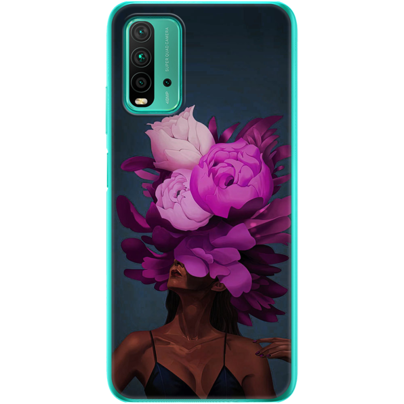 Чехол BoxFace Xiaomi Redmi 9T Exquisite Purple Flowers