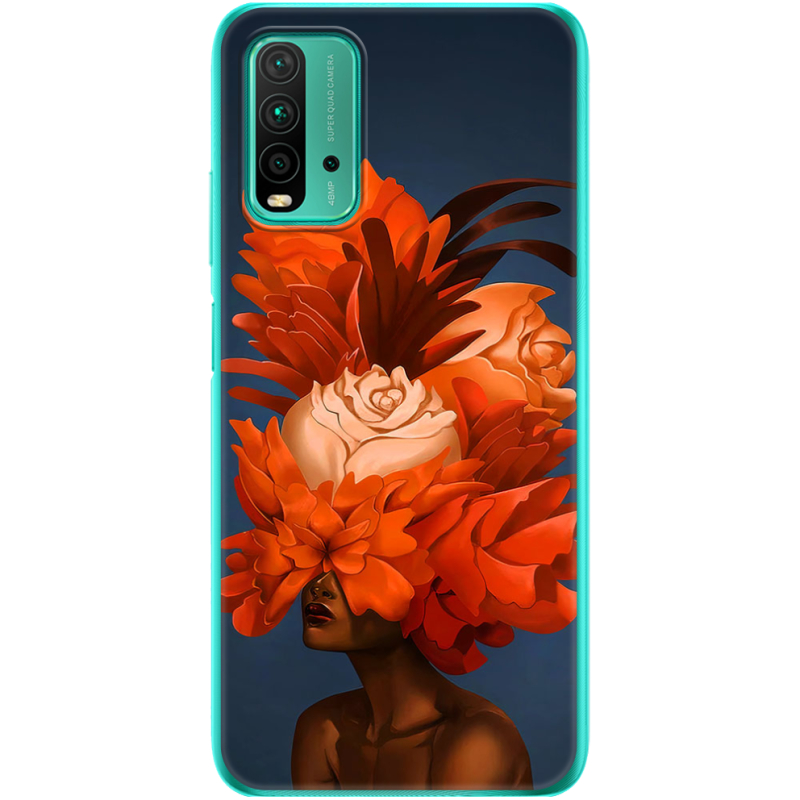 Чехол BoxFace Xiaomi Redmi 9T Exquisite Orange Flowers