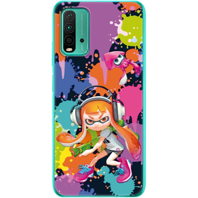 Чехол BoxFace Xiaomi Redmi 9T Splatoon Inklings