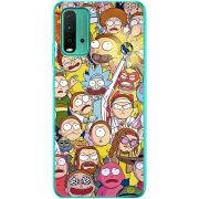 Чехол BoxFace Xiaomi Redmi 9T Rick and Morty