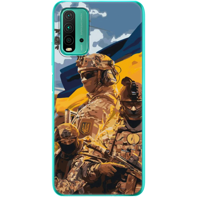 Чехол BoxFace Xiaomi Redmi 9T Воїни ЗСУ