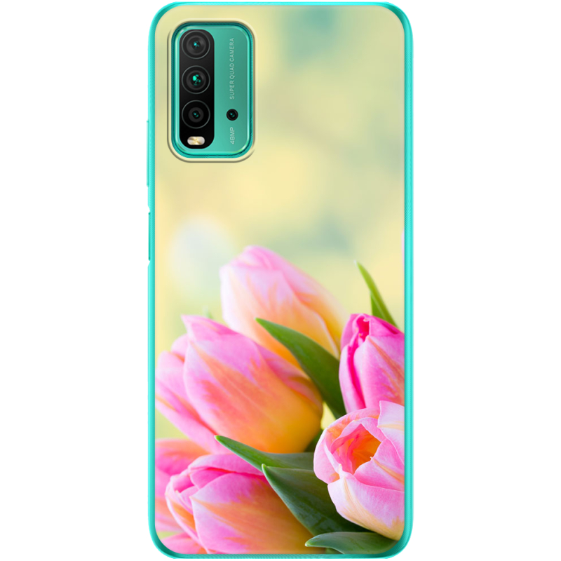 Чехол BoxFace Xiaomi Redmi 9T Bouquet of Tulips