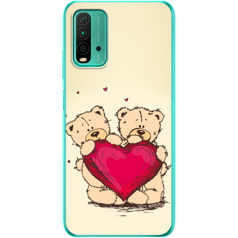 Чехол BoxFace Xiaomi Redmi 9T Teddy Bear Love