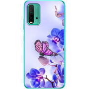 Чехол BoxFace Xiaomi Redmi 9T Orchids and Butterflies