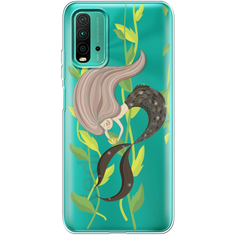 Прозрачный чехол BoxFace Xiaomi Redmi 9T Cute Mermaid