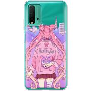 Прозрачный чехол BoxFace Xiaomi Redmi 9T Wiked Lady