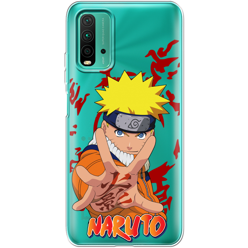 Прозрачный чехол BoxFace Xiaomi Redmi 9T Naruto