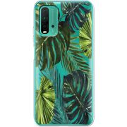 Прозрачный чехол BoxFace Xiaomi Redmi 9T Palm Tree