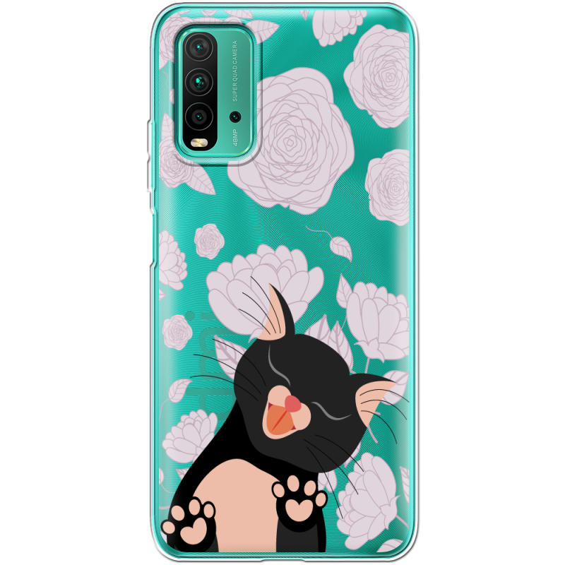 Прозрачный чехол BoxFace Xiaomi Redmi 9T Meow