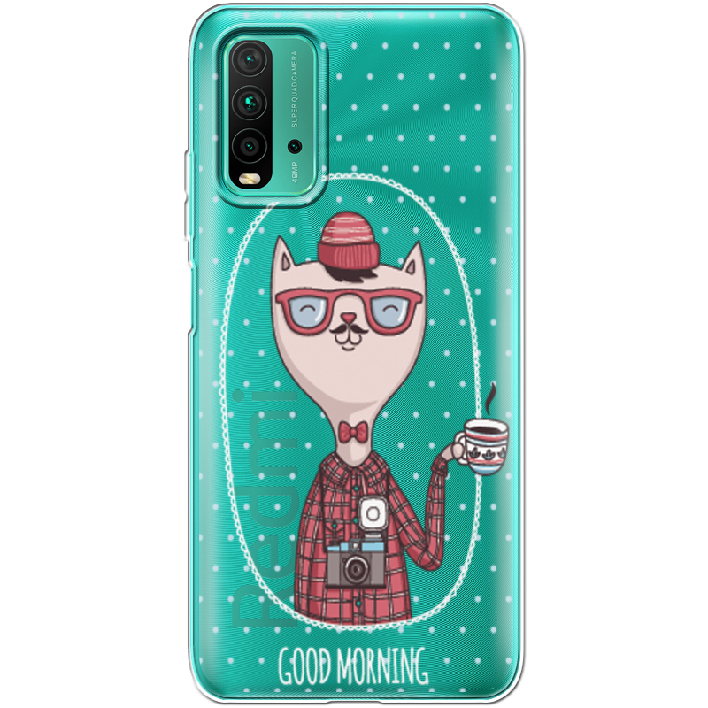 Прозрачный чехол BoxFace Xiaomi Redmi 9T Good Morning