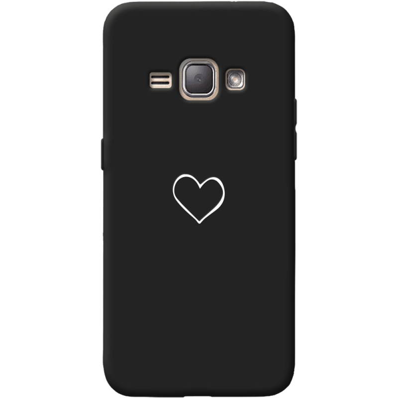 Черный чехол BoxFace Samsung J120H Galaxy J1 2016 My Heart