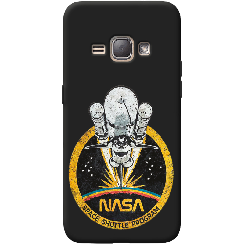 Черный чехол BoxFace Samsung J120H Galaxy J1 2016 NASA Spaceship