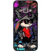 Черный чехол BoxFace Samsung J120H Galaxy J1 2016 Малий вухань