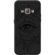 Черный чехол BoxFace Samsung J120H Galaxy J1 2016 Eye