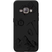 Черный чехол BoxFace Samsung J120H Galaxy J1 2016 Mountains
