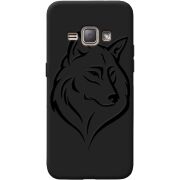 Черный чехол BoxFace Samsung J120H Galaxy J1 2016 Wolf
