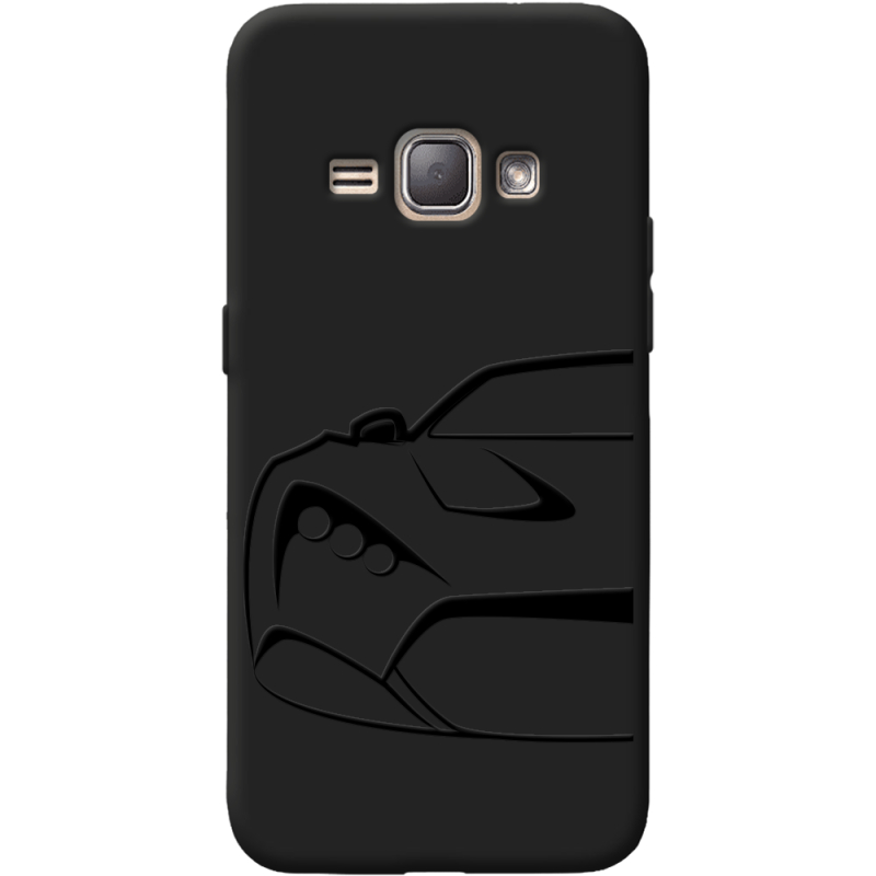 Черный чехол BoxFace Samsung J120H Galaxy J1 2016 Sportcar