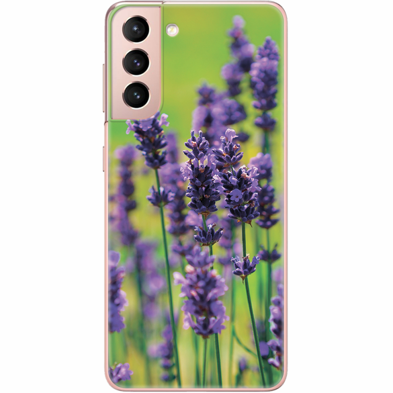 Чехол BoxFace Samsung G991 Galaxy S21 Green Lavender