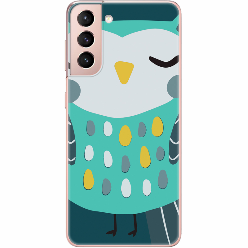 Чехол BoxFace Samsung G991 Galaxy S21 Green Owl