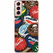 Чехол BoxFace Samsung G991 Galaxy S21 Drink Lids