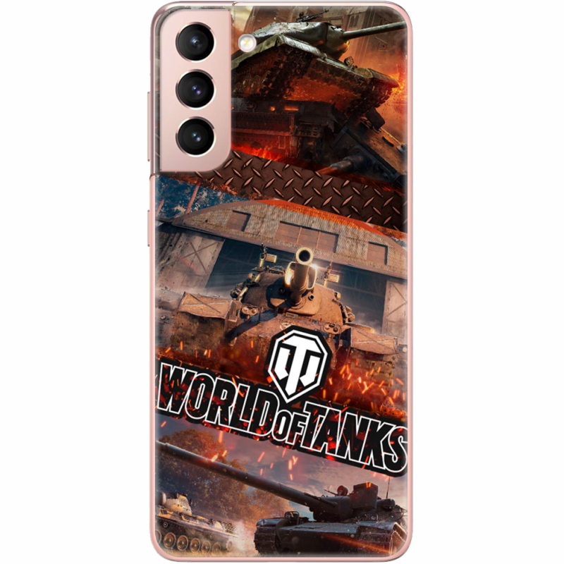 Чехол BoxFace Samsung G991 Galaxy S21 World Of Tanks