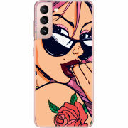 Чехол BoxFace Samsung G991 Galaxy S21 Pink Girl