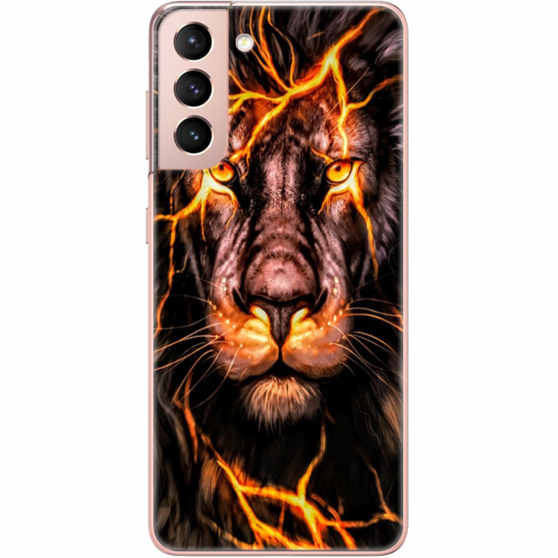 Чехол BoxFace Samsung G991 Galaxy S21 Fire Lion